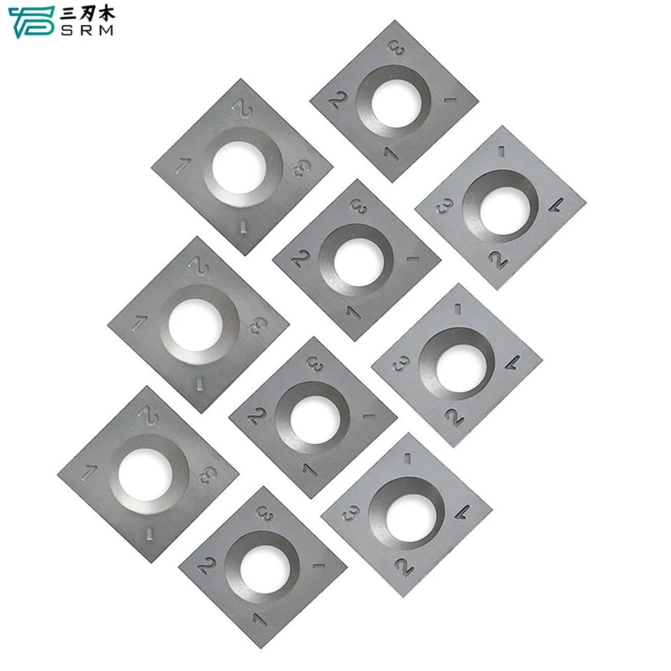 Insert Carbide14×14×1.5mm-35°for Woodworking Spiral/Helical Planer